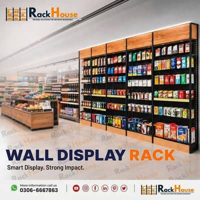 Mart Racks -Store Rack -Cash Counter -Shopping Trolley- Baskets-RacKs