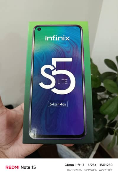 Infinix s5 lite good condition 4/64