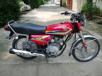 Honda CG 125 2019 model rawalpindi number