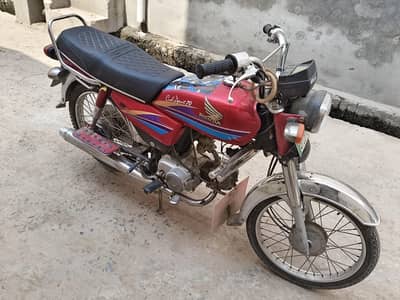 Honda cd70 2008 model total genuine no any work required