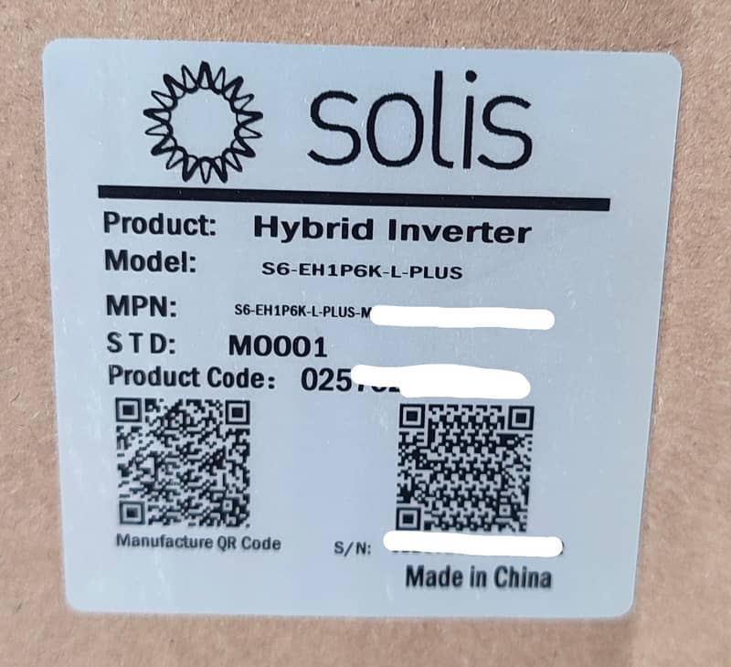 Solis 6kw Plus 1