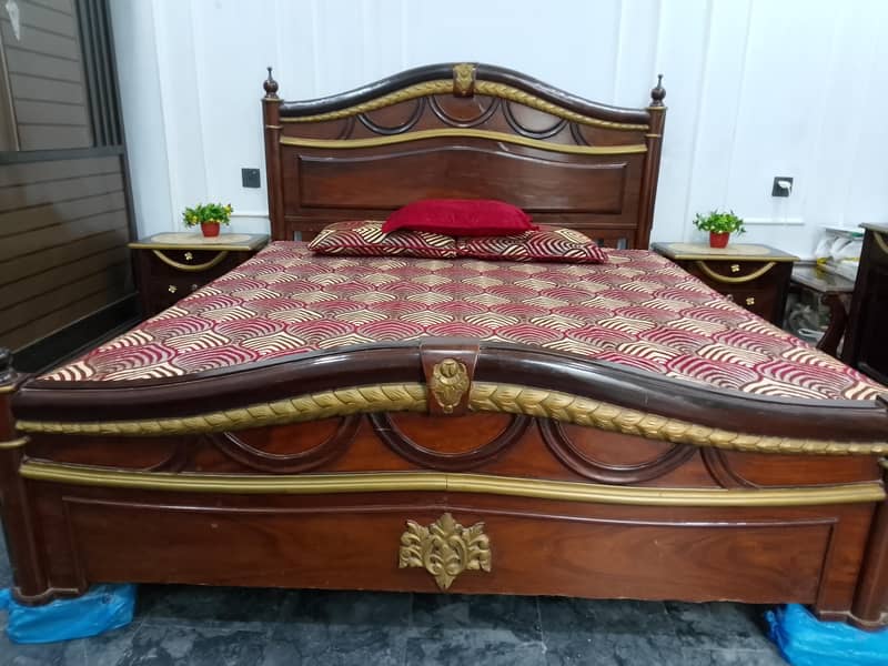 Bed, Dressing Table, Show case 1