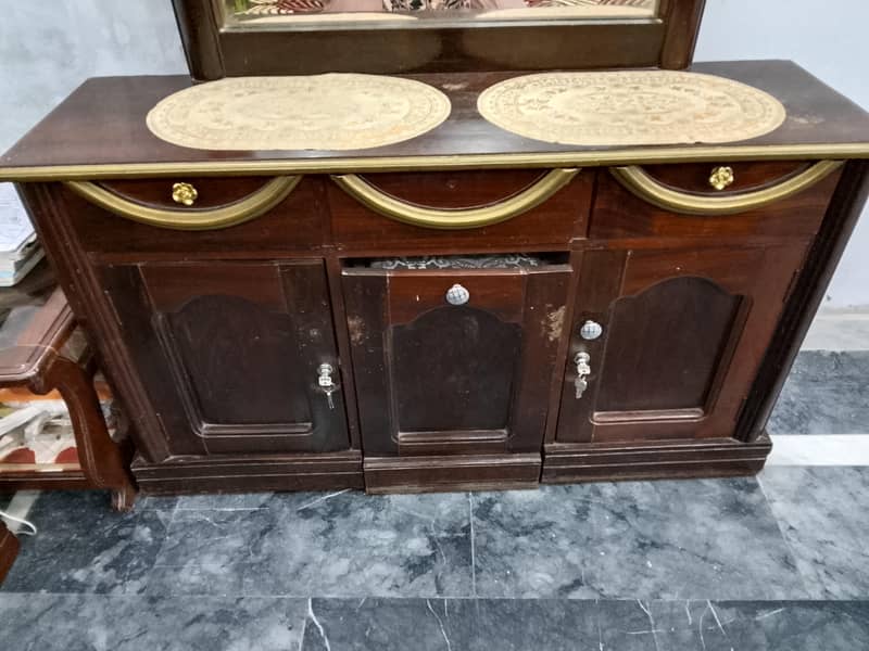 Bed, Dressing Table, Show case 3