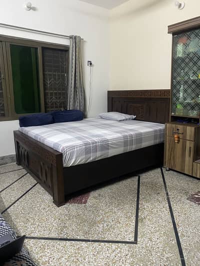 Wooden Bed