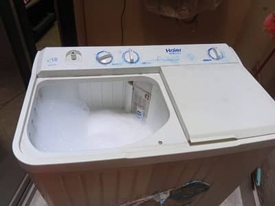 Haier used washing machine available in a very good condition