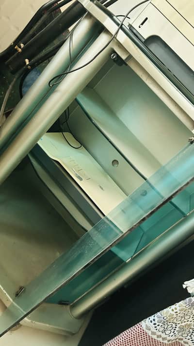 Glass Cabinet / Tv Trolley for sale