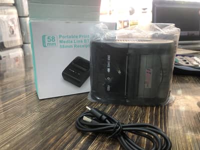 portable printer media link 58mm izze to use