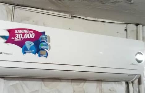 Dawlance 1.5 ton DC inverter totally genuine original gas no repier