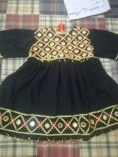 hand embroidery frock