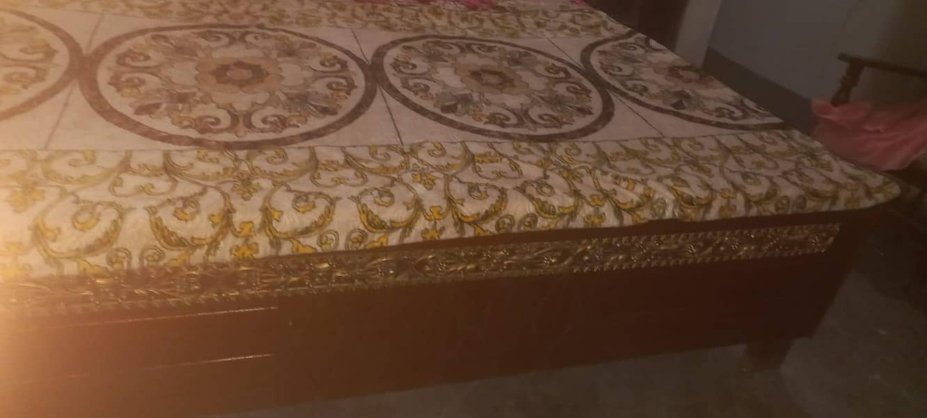 bed with side table 5