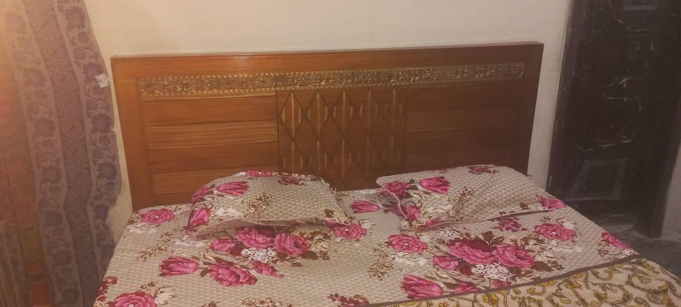 bed with side table 6