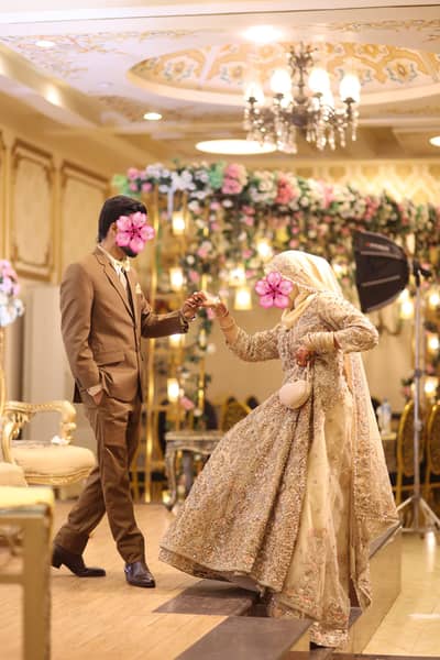 Bridal Walima Maxi Designer work and Stich