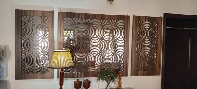 laser cut mirror work 8feet