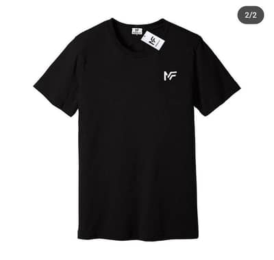 mens black T-shirt MF brand cotton free delivery charges