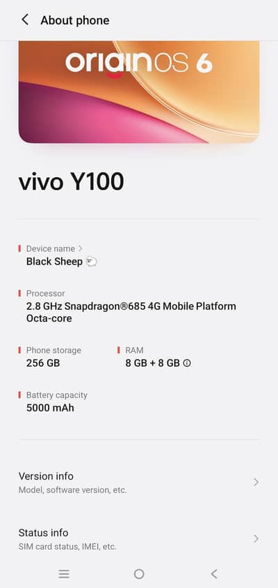 Vivo Y100