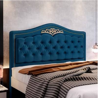 bed/poshish bed/home furniture/side tables/wooden bed set/bridal set