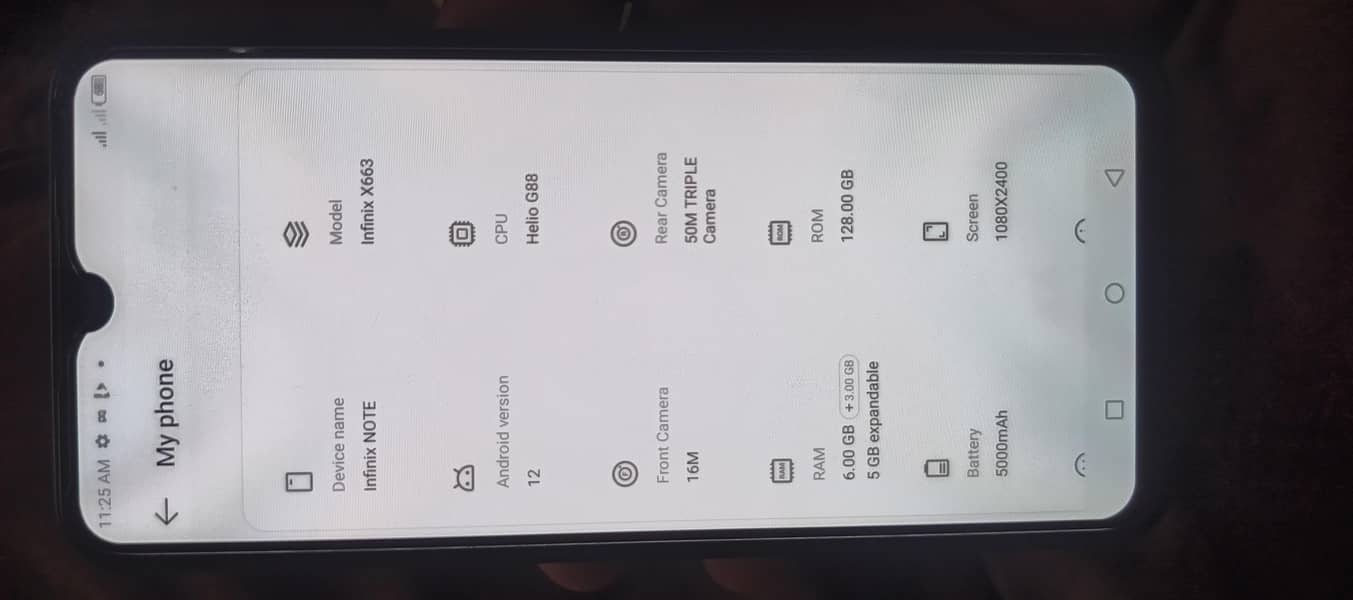 Infinix Note 11 5
