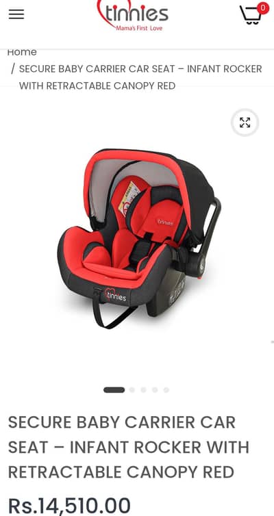 Tinnies baby cot