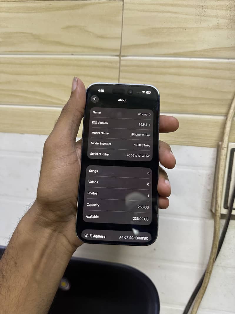 Iphone 14 pro 256 6