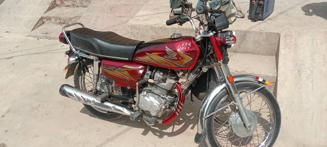 Honda CG 125 2021 model good condition ma ha