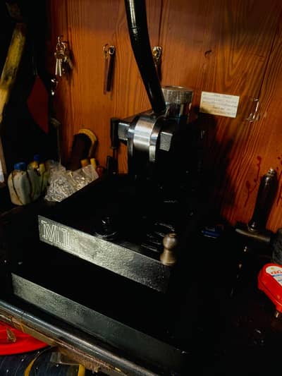 leather cutting press