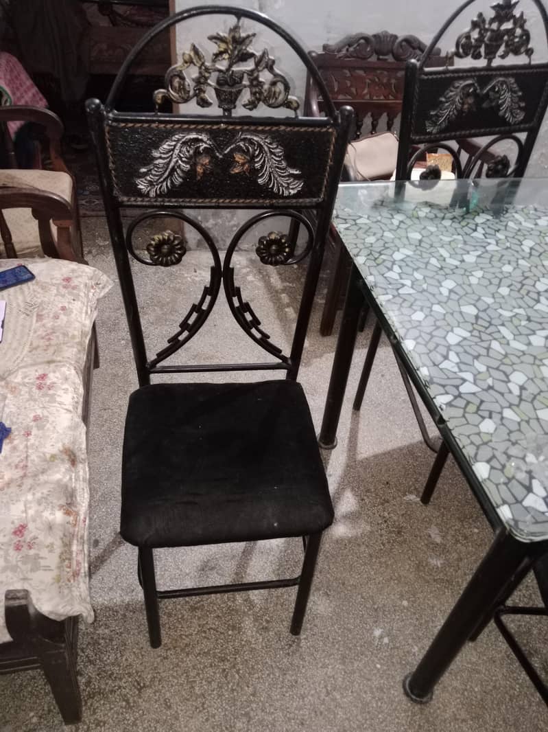 dining table with 4 chairs 2