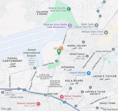 Corner 400 sq yrd Lease west open saadabad society main Jinnah avenue society