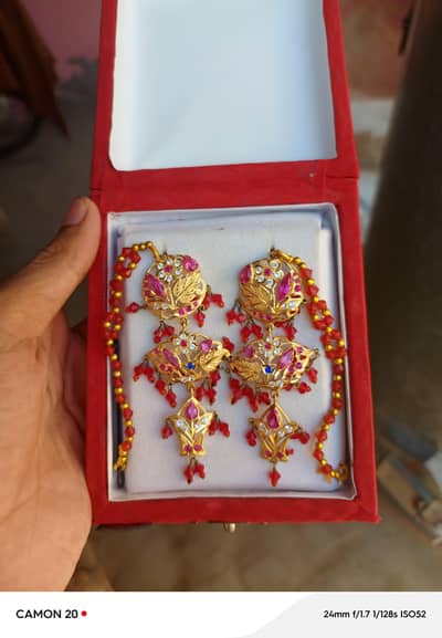  Asli Gold Jewelry Set – 1 Tola Se Zyada