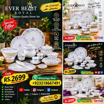 Royal dinner set