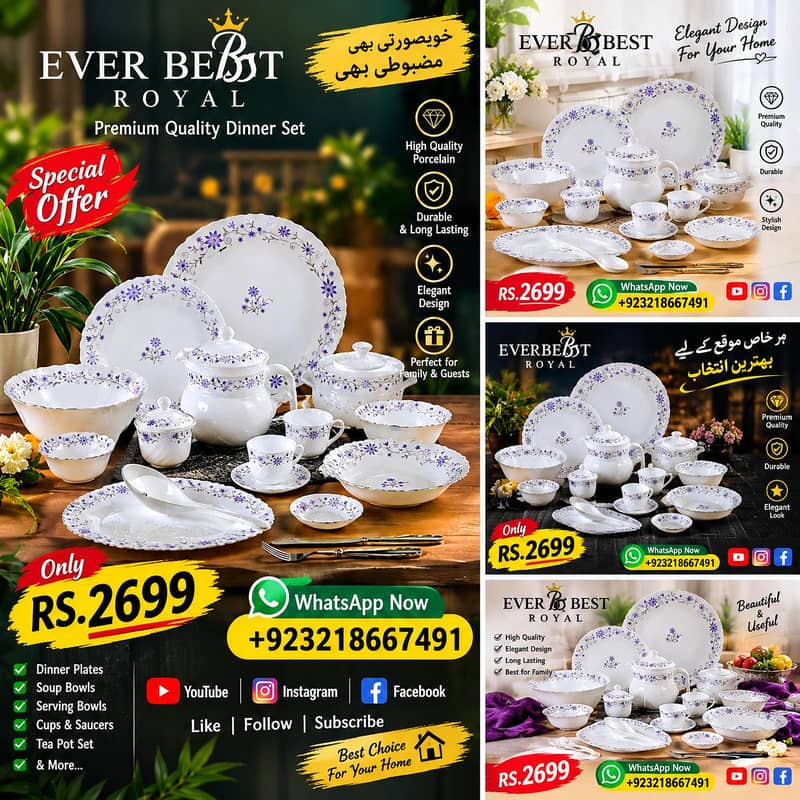 Royal dinner set 0