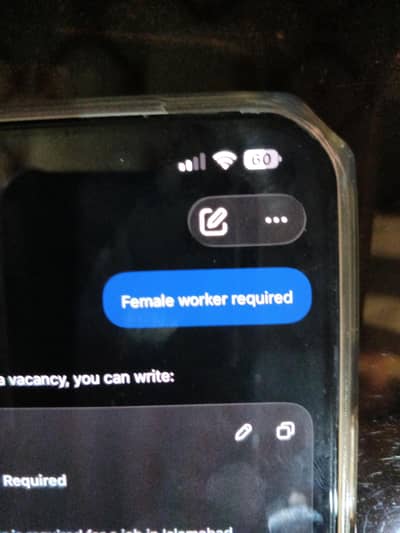 Female maid for home in G6/Ghar k Kam k Liye mulazima chahiye