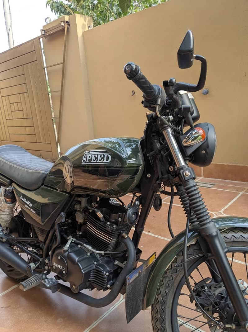 Hi Speed Infinity 150 2023 Model — Low Mileage | 10/10 Genuine - Cafe ...