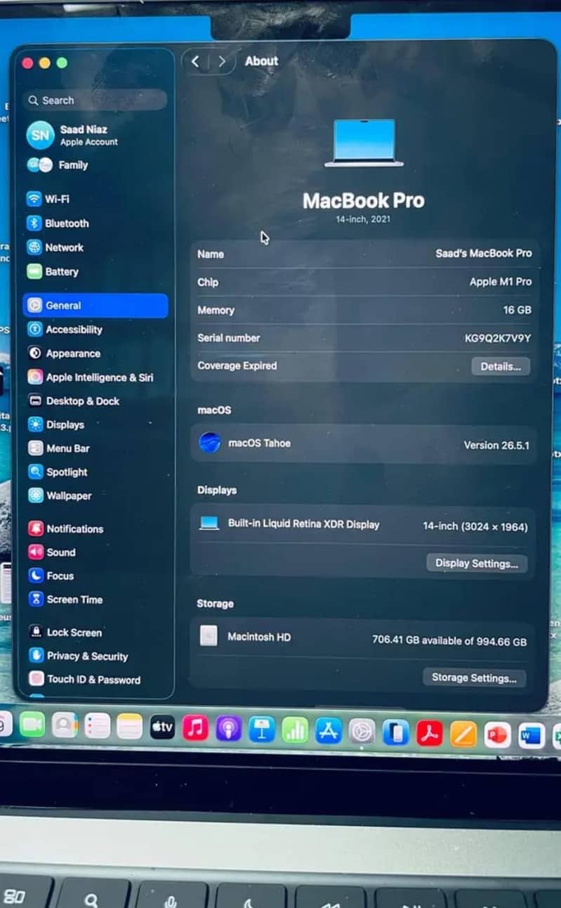 Macbook M1 Pro 2