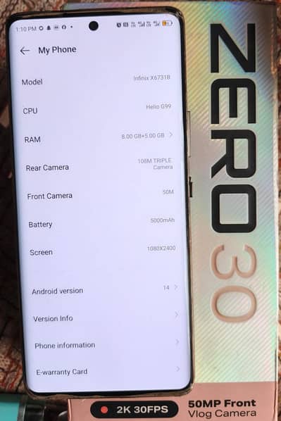 Infinix Zero 30