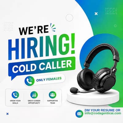 Female cold caller