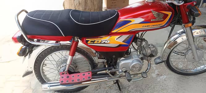 Honda CD 70 2025 Model – Excellent Condition – Genuine Bike