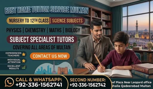 Best Home Tuition & Girls Academy Multan | Prep to 12th Class
