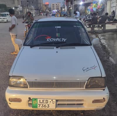 Suzuki Mehran VX 2012