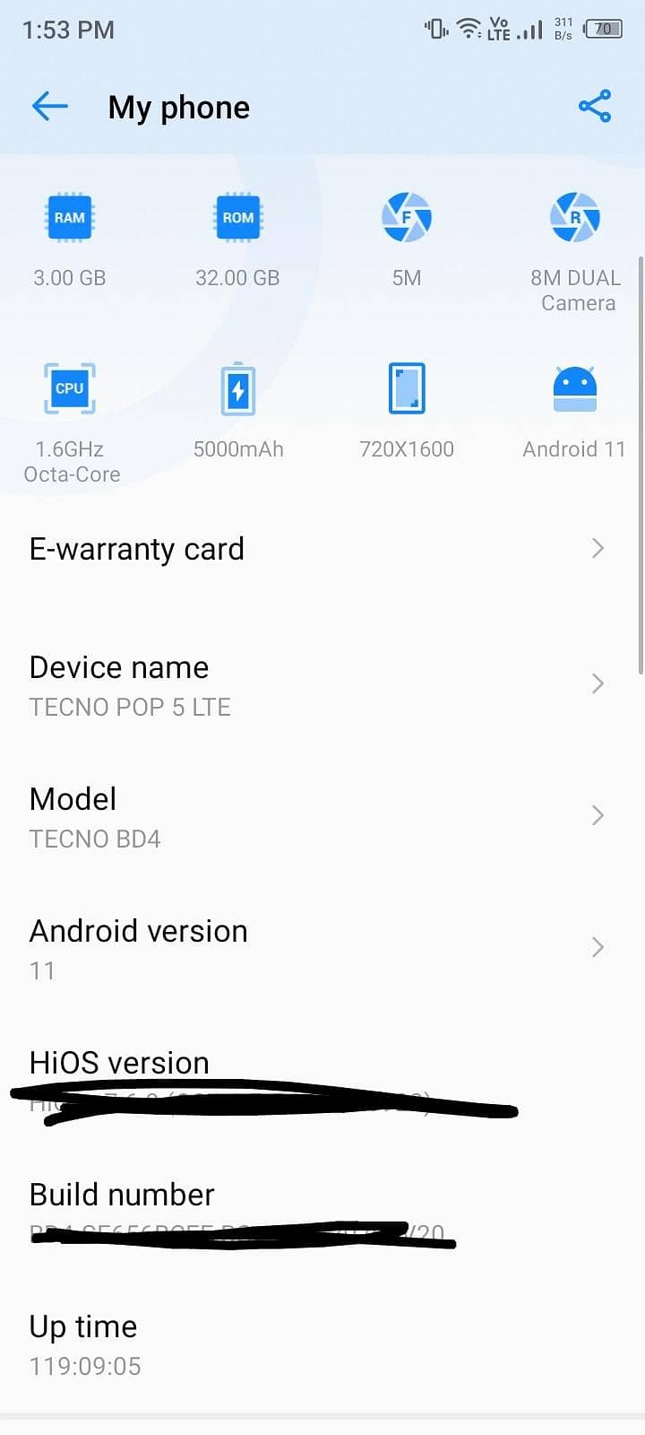 Tecno Pop 5 3
