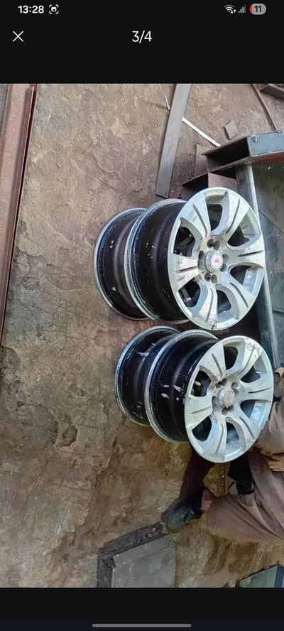 Alloy rims no damge no repair