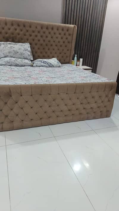 chiniot wooden bed
