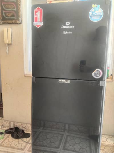 Dawlance 9175WBGD R Refrigerator | Black Glass | 10/10
