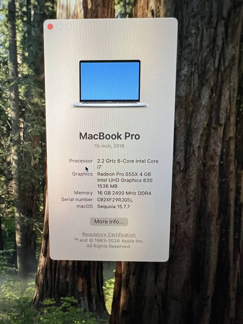 MacBook Pro 2018 2