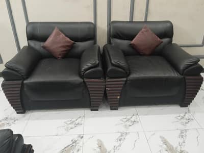 7seater 3,2,1,1 sofa set and 1 center table