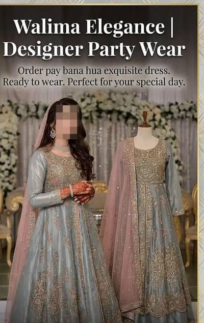 Bridal Dress Wedding Lehnga Barat Dress