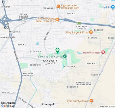 10 Marla Ready for Construction Plot for Sale in Sector M-5 150 Ft Road