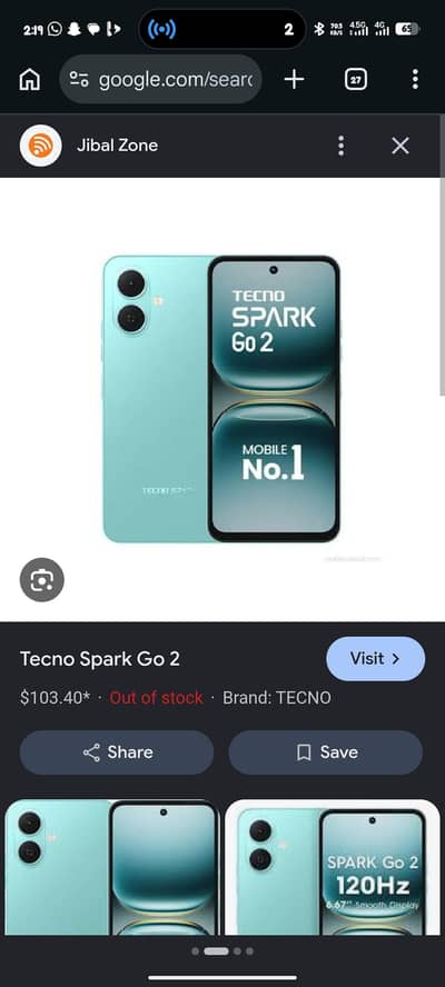 Tecno Go 2