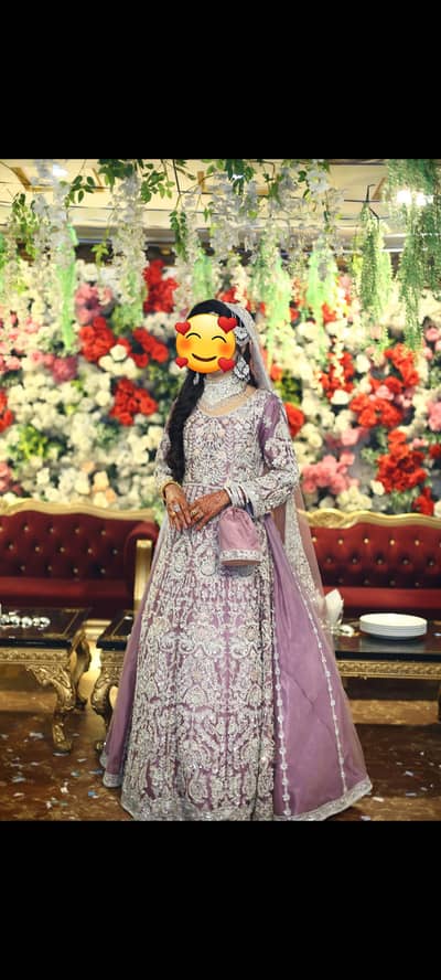 Bridal walima maxi look like new just use 1 time