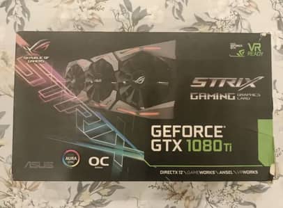 ROG STRIX GTX 1080Ti - 11GB Scammer Selling this dead Card