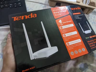 Tenda N301 N300 WiFi Router – 1 Month Used, Like New